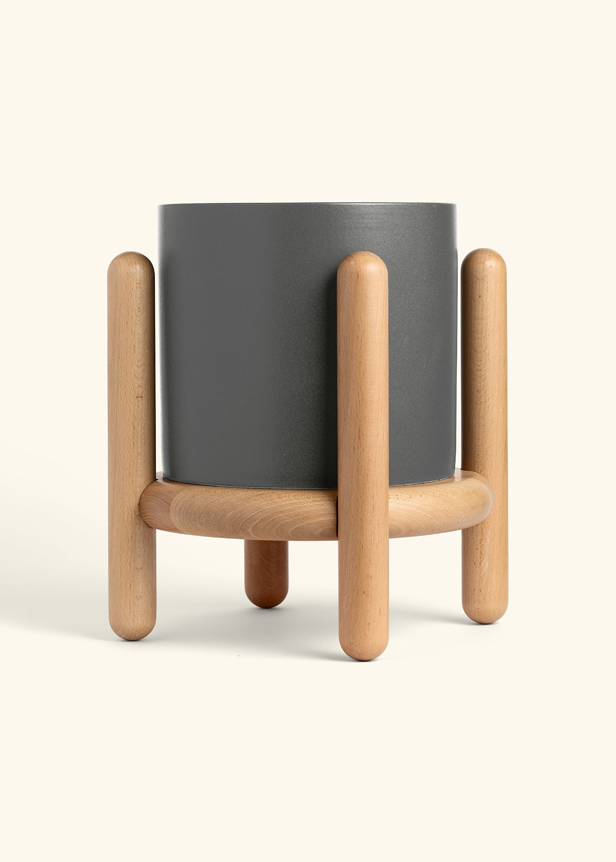 Charcoal Classic Planter and Stand Combo