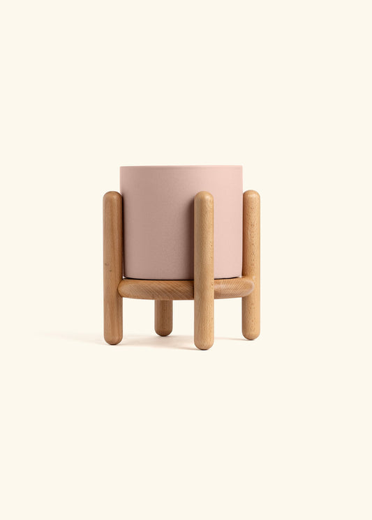 Rose Pink Classic Planter Stand Combo