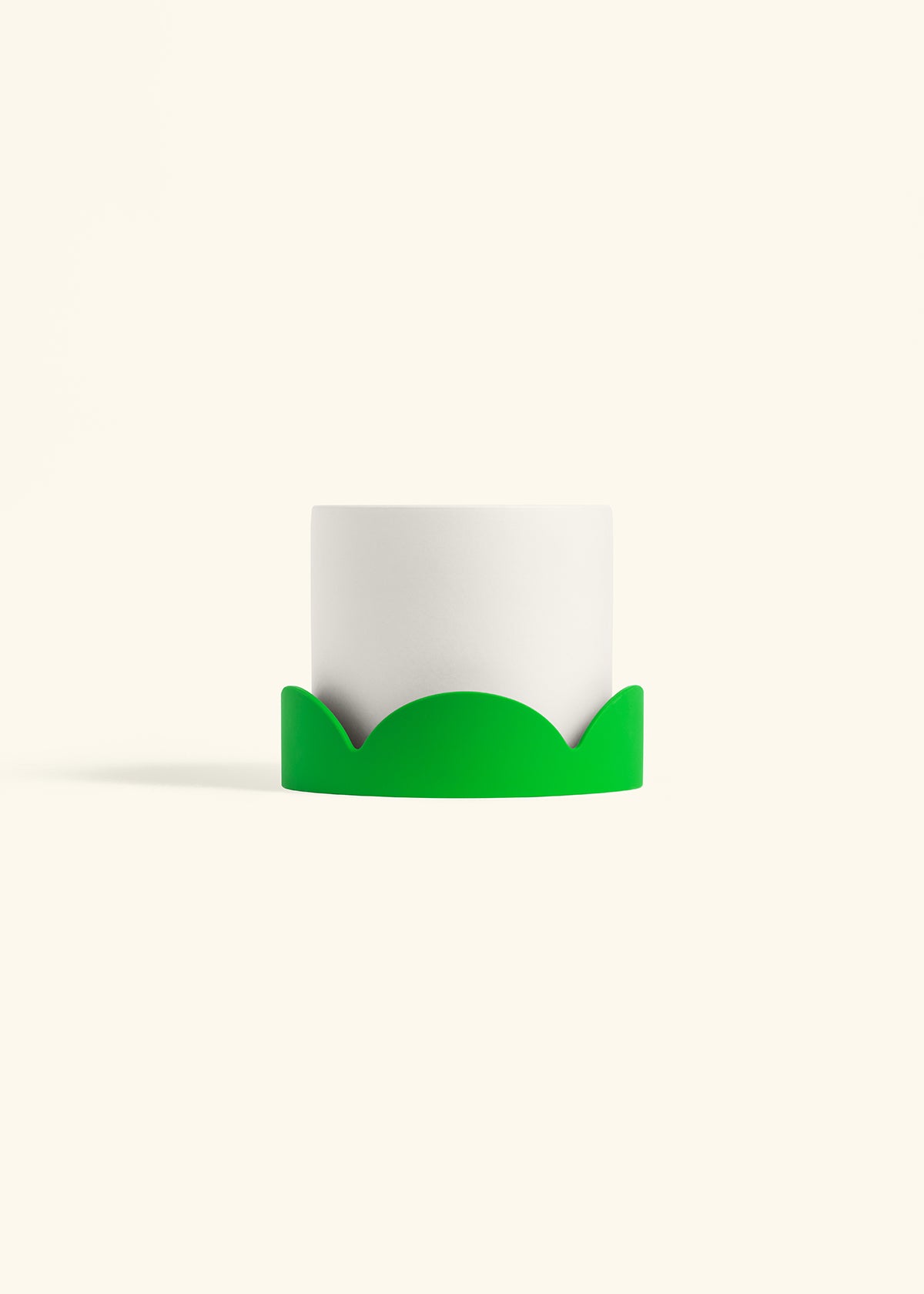 Polar White Classic Planter Drip Tray Combo