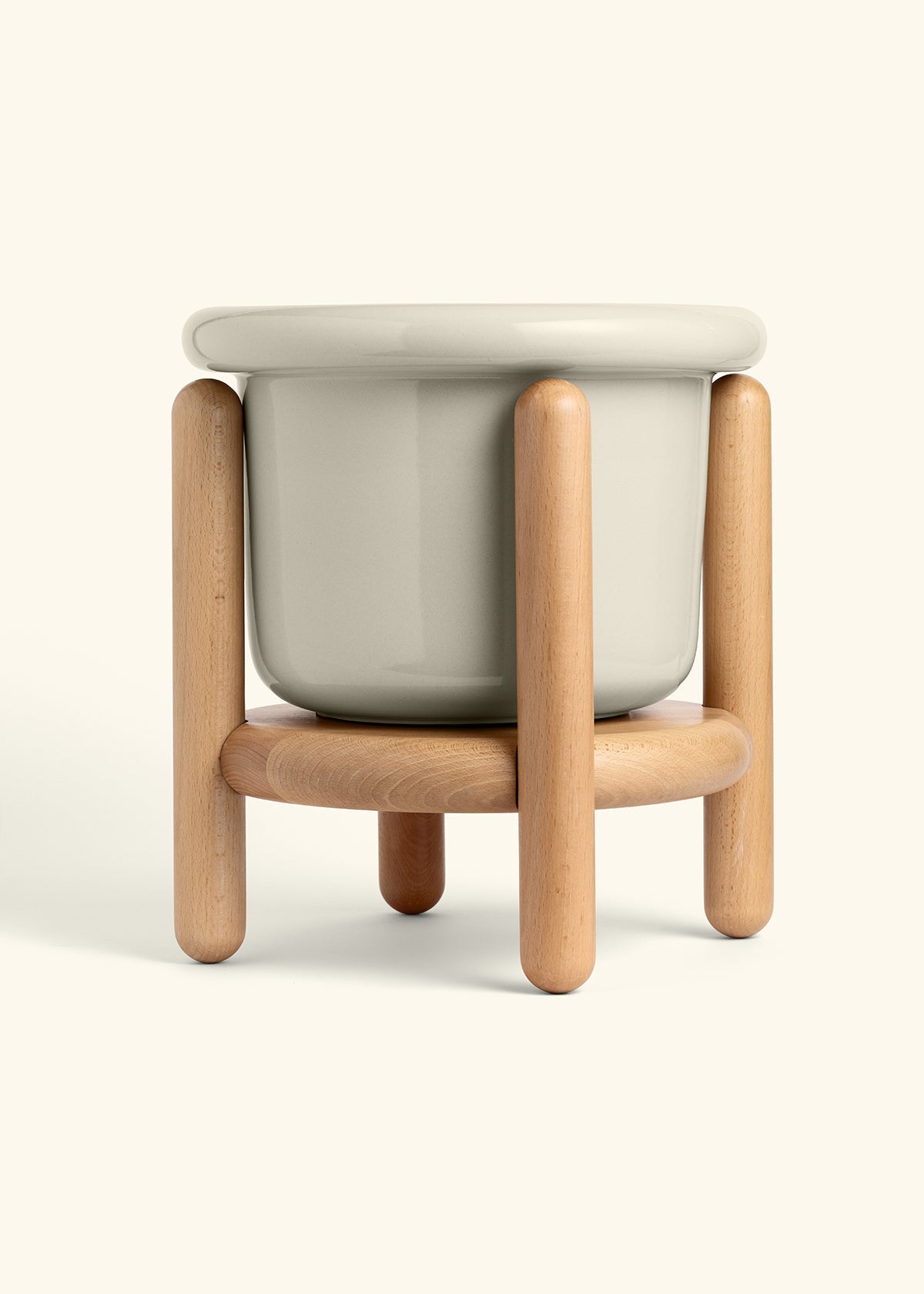 Oat Fat Lip Planter and Stand Combo