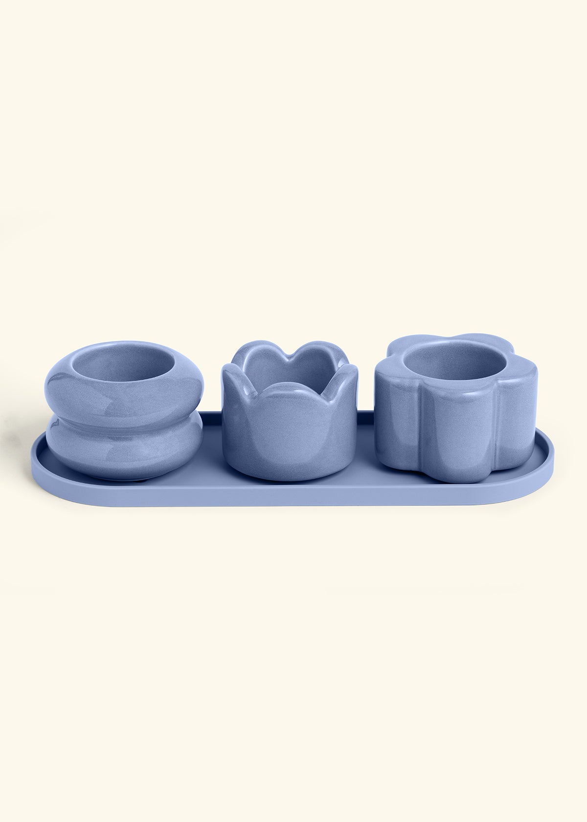 Cornflower Mini Planter Trio