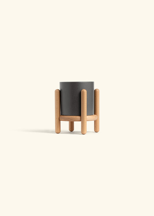 Charcoal Classic Planter Stand Combo