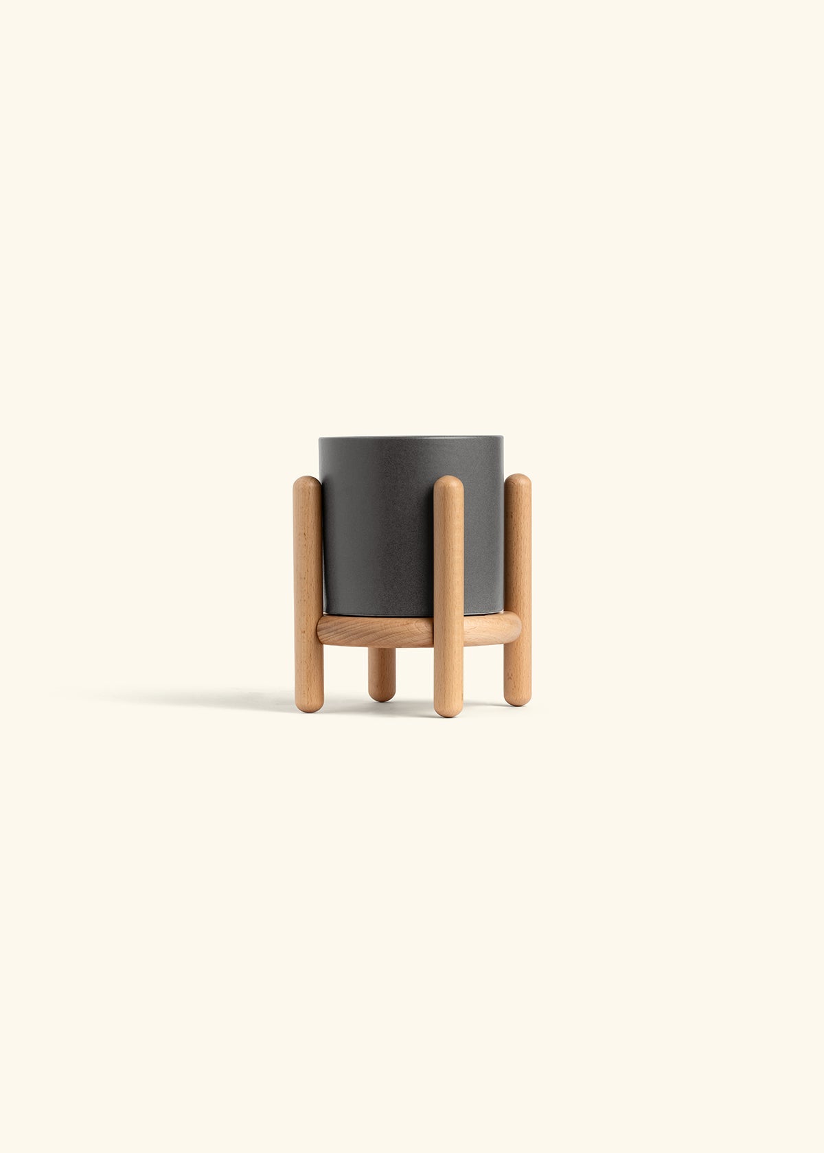 Charcoal Classic Planter and Stand Combo