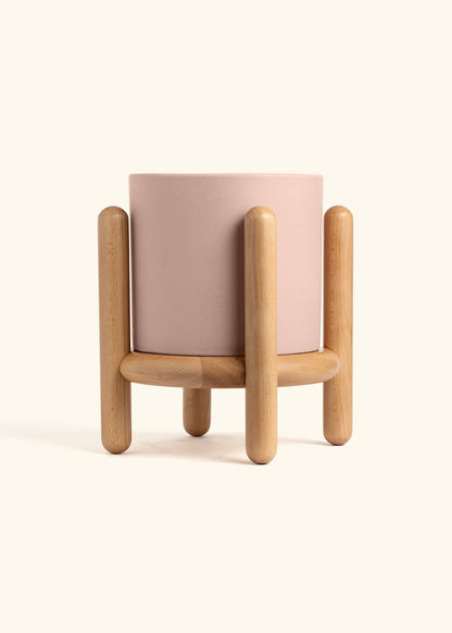 Rose Pink Classic Planter and Stand Combo