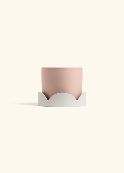 Rose Pink Classic Planter Drip Tray Combo