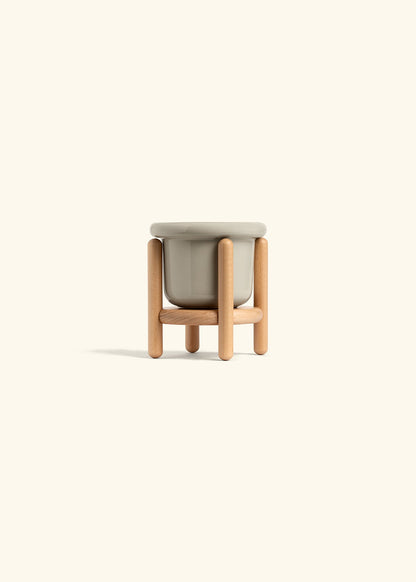 Oat Fat Lip Planter and Stand Combo
