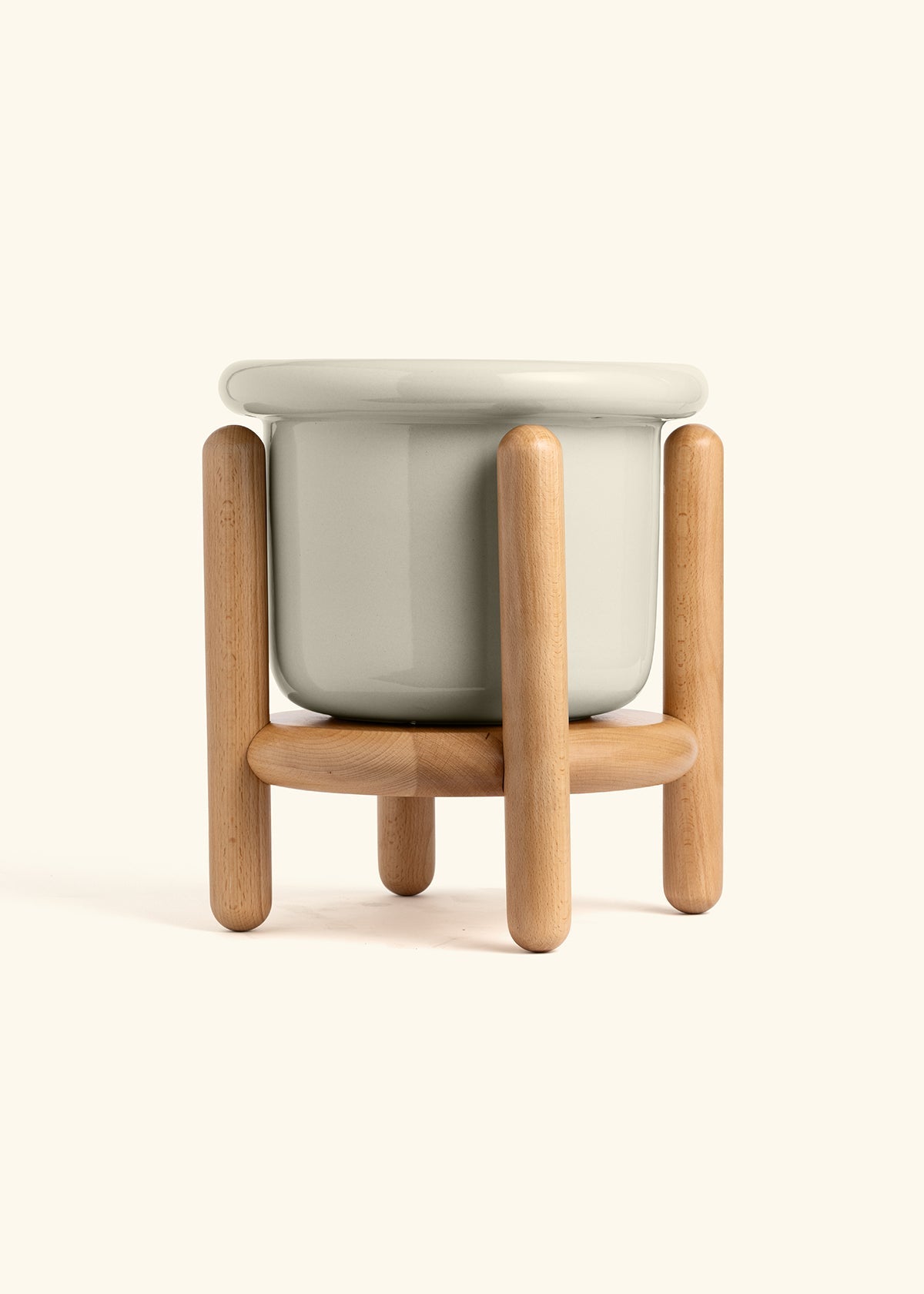 Oat Fat Lip Planter and Stand Combo