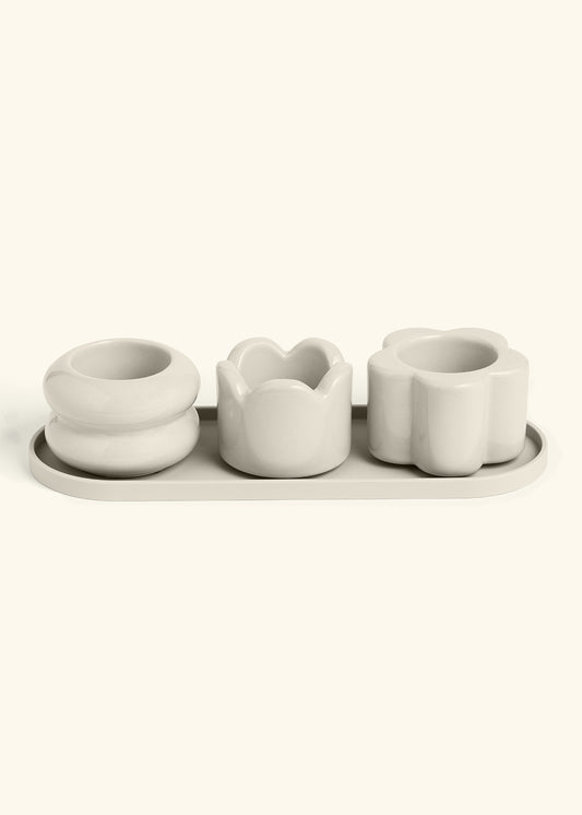 Oat Mini Planter Trio